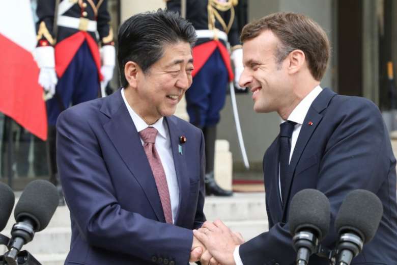 Macron refused to attend Abe's funeral