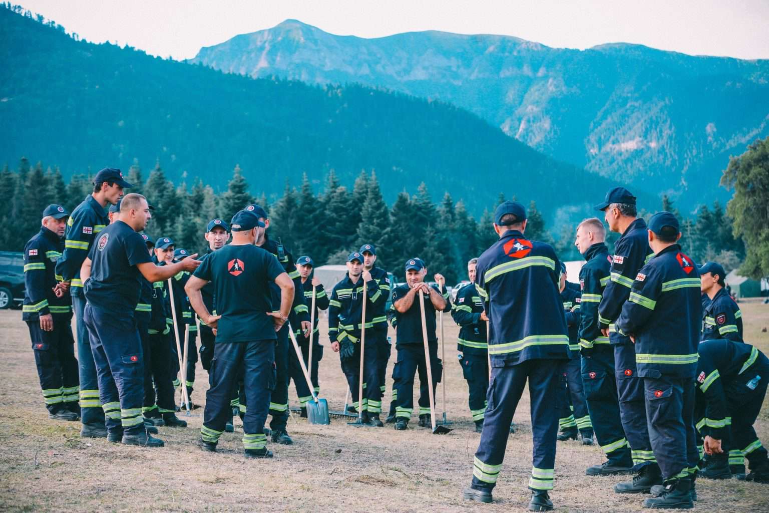 Extinguishing forest fires in the Borjomi region is at the final stage