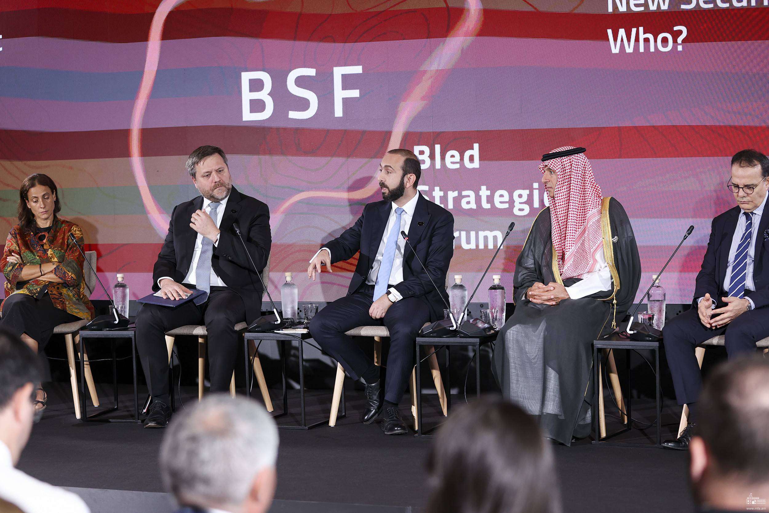 "It is an impression that when we say "security," we mean only the security of major powers." Mirzoyan