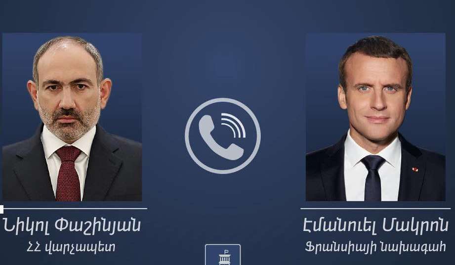 Nikol Pashinyan had a telephone conversation with Emmanuel Macron