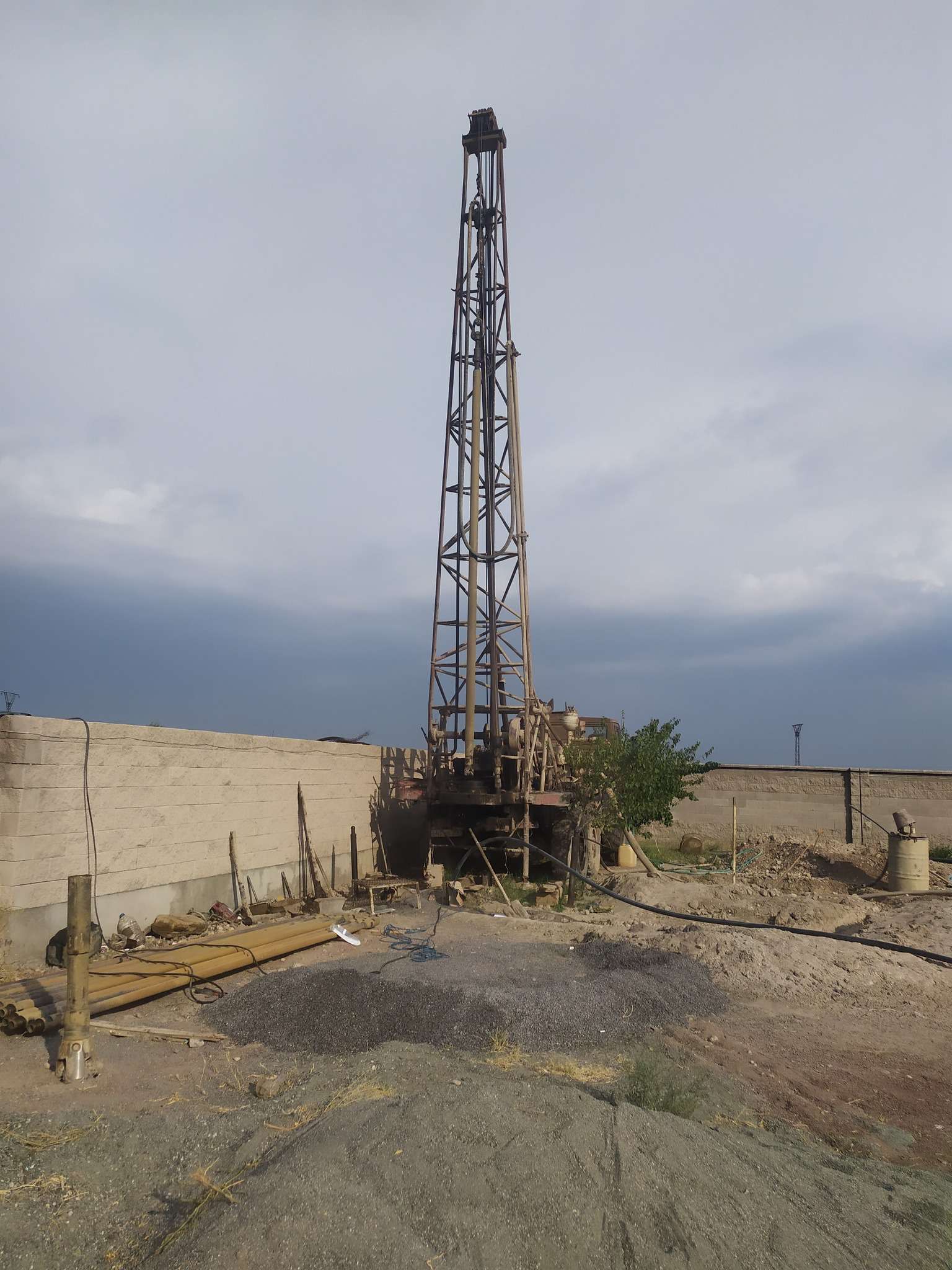 Արմավիրում դադարեցվել է խորքային հորի ապօրինի հորատումը