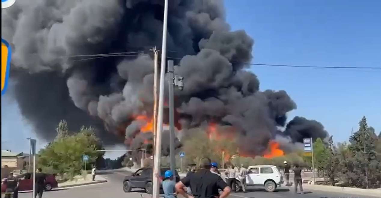 В SOCAR произошел крупный пожар