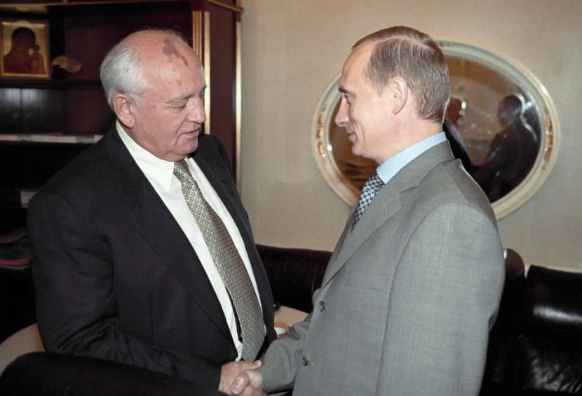 Putin expressed his condolences on Gorbachev's death