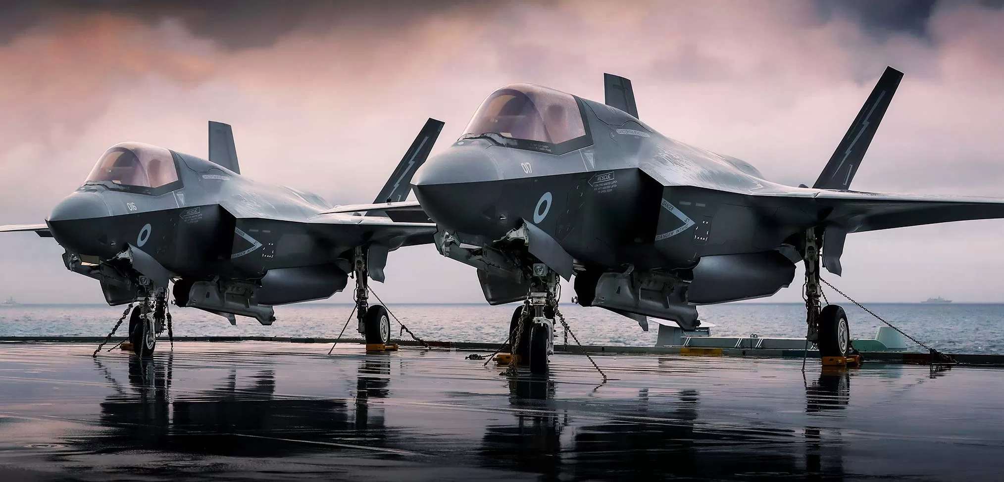 The US will deploy two squadrons of F-35s to the UK