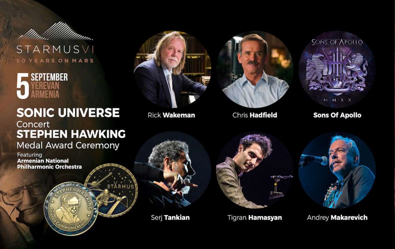 Around 100,000 visitors will participate in STARMUS events in Armenia