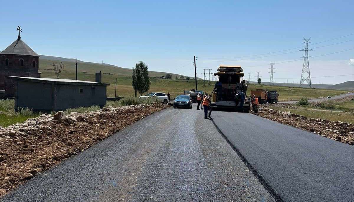 Հիմնանորոգվում է Մարտունի-Գետափ 14 կմ ճանապարհահատվածը (ԼՈՒՍԱՆԿԱՐՆԵՐ)