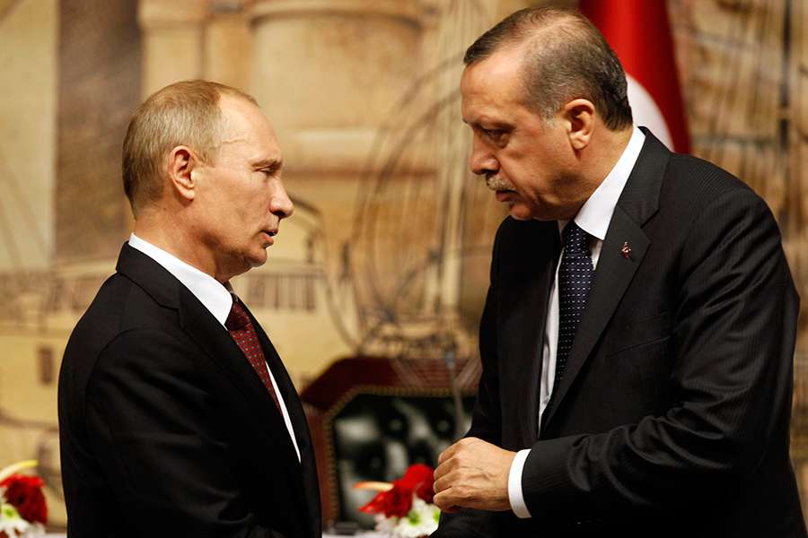 Putin had a telephone conversation with Erdogan