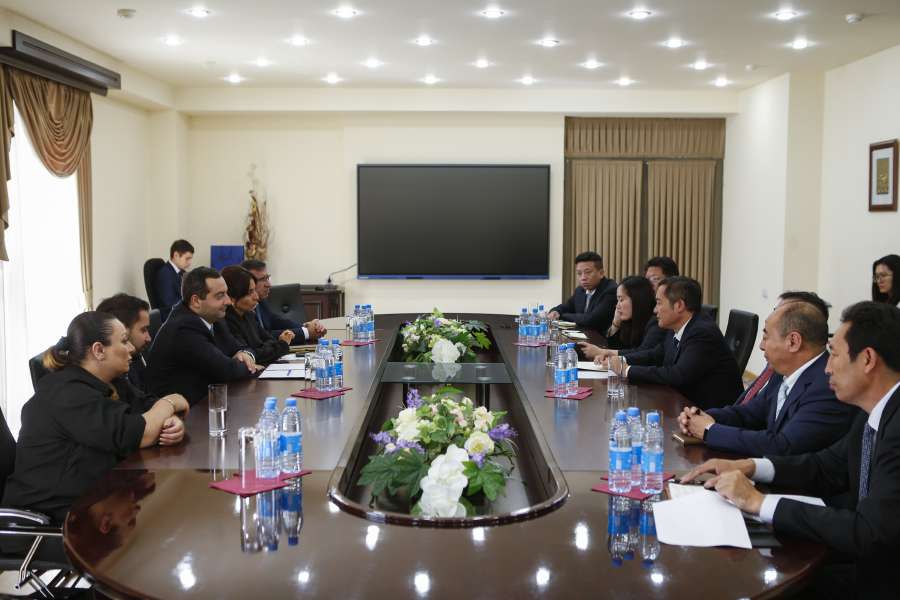 Քննարկվել է Երևանի և Չինաստանի շրջանների միջև համագործակցությունը