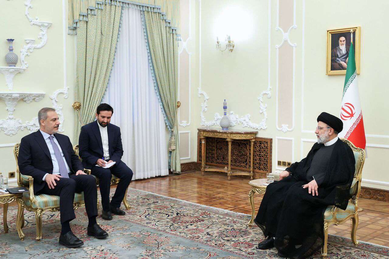"We hope that Iran-Turkey relations will strengthen during the new presidency of Erdogan." Raisi