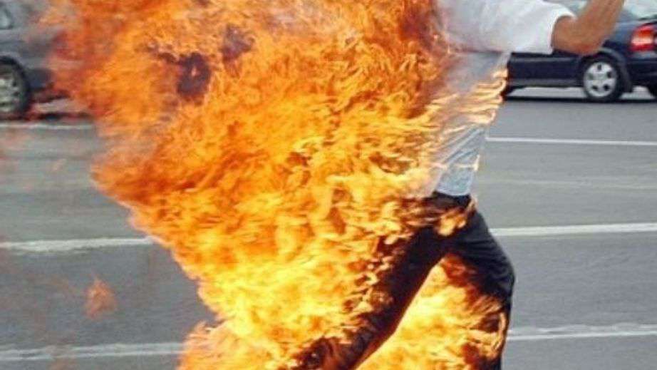 Քաղաքացին փորձել է ինքնահրկիզվել