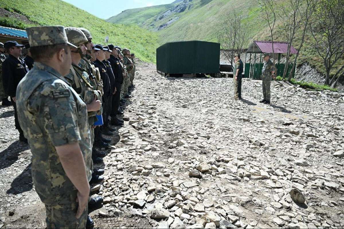 Զաքիր Հասանովը ստուգել է ՀՀ հետ սահմանին բանակի մարտական ​​պատրաստվածությունը