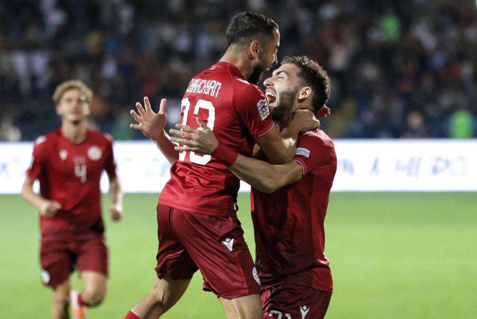 Առաջին խաղակեսից հետո Հայաստանի հավաքականը հաղթում է