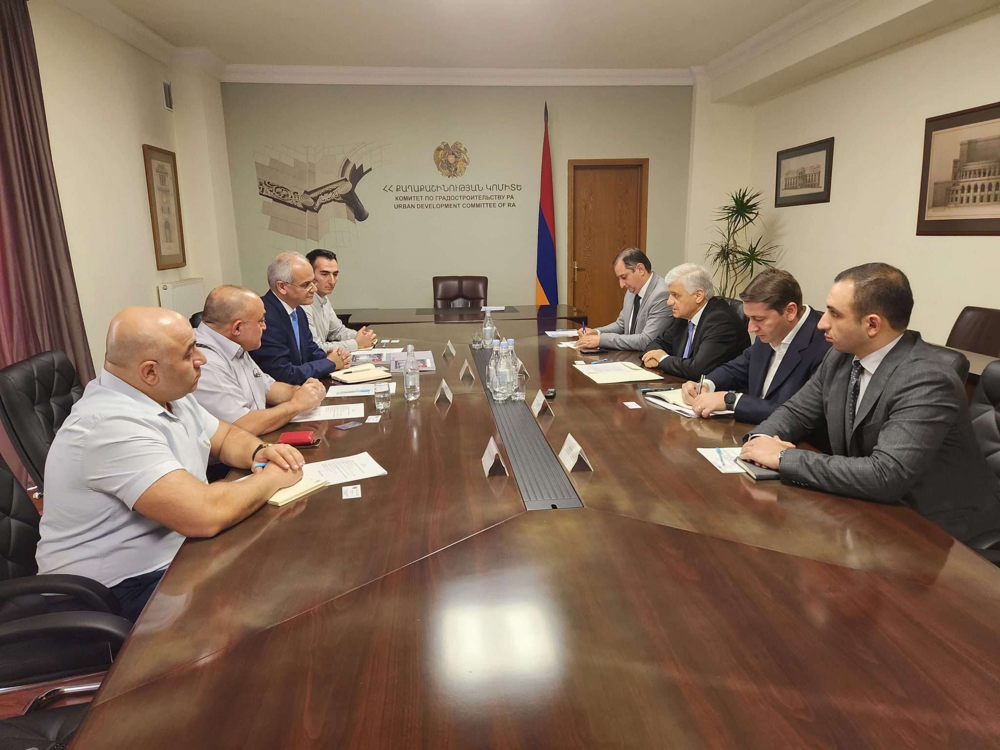 Իրանական խոշոր շինընկերության հետ քննարկվել են համագործակցության հարցեր