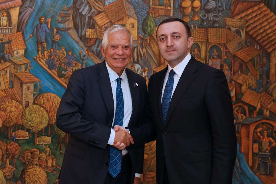 "The impeachment of the President of Georgia will increase polarization and will not contribute to European integration." Borell