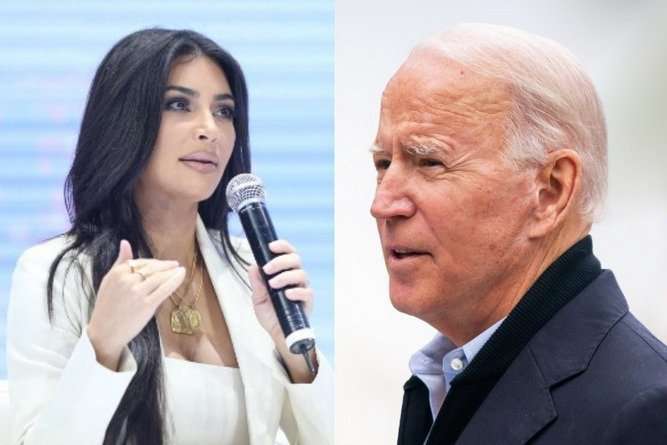 "It's time for the US and the world to take action." Kim Kardashian appealed to Joe Biden