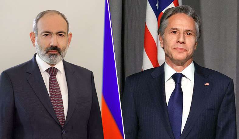 Никол Пашинян и госсекретарь США Энтони Блинкен провели телефонный разговор