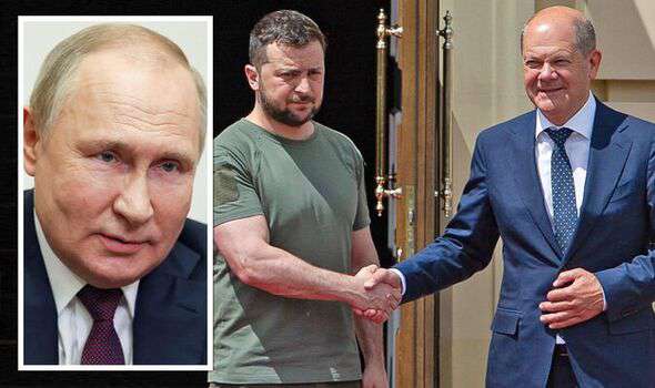 Scholz is working on a peace plan with territorial concessions from Ukraine