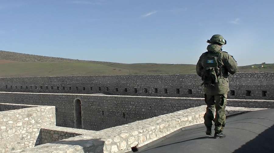 "There are Russian border guards on the border between Turkey and Iran. we have something to think about." Simonyan