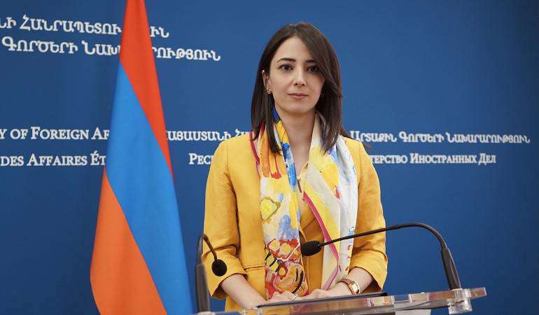 The response of RA MFA spokesperson to Jeyhun Bayramov