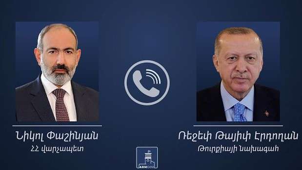 A telephone conversation between the Prime Minister of Armenia and the President of Turkey took place