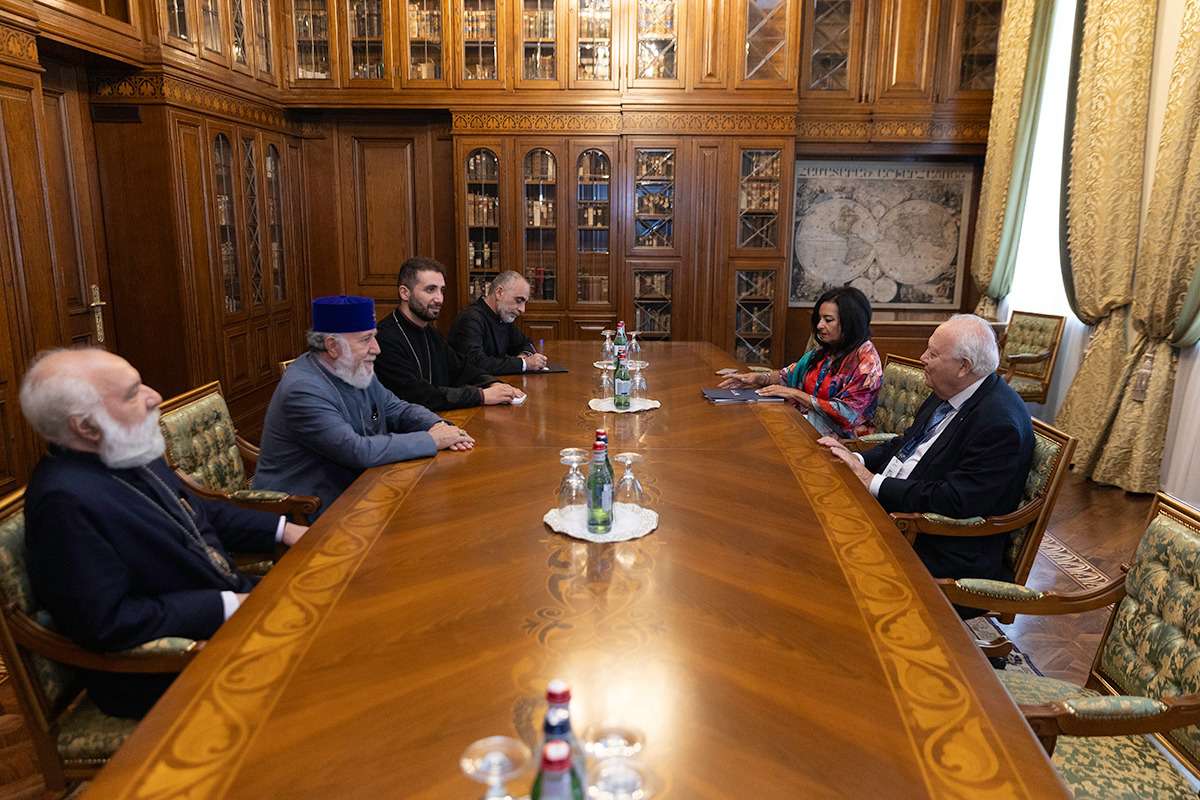 Կաթողիկոսը ՄԱԿ պաշտոնյայի ուշադրությունն է հրավիրել տարածաշրջանային խնդիրներին