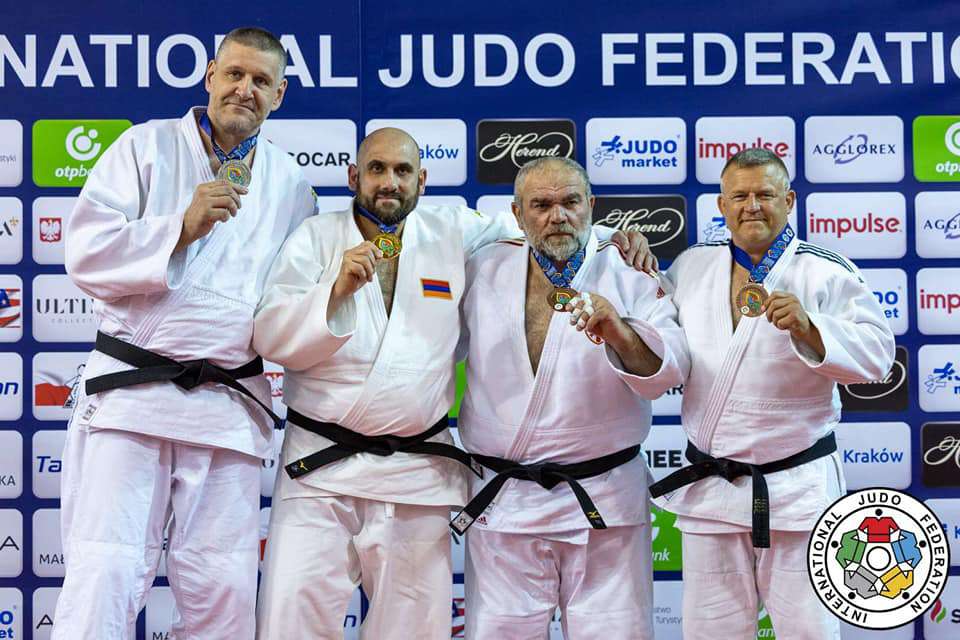 The Armenian veteran judoka was declared the world champion