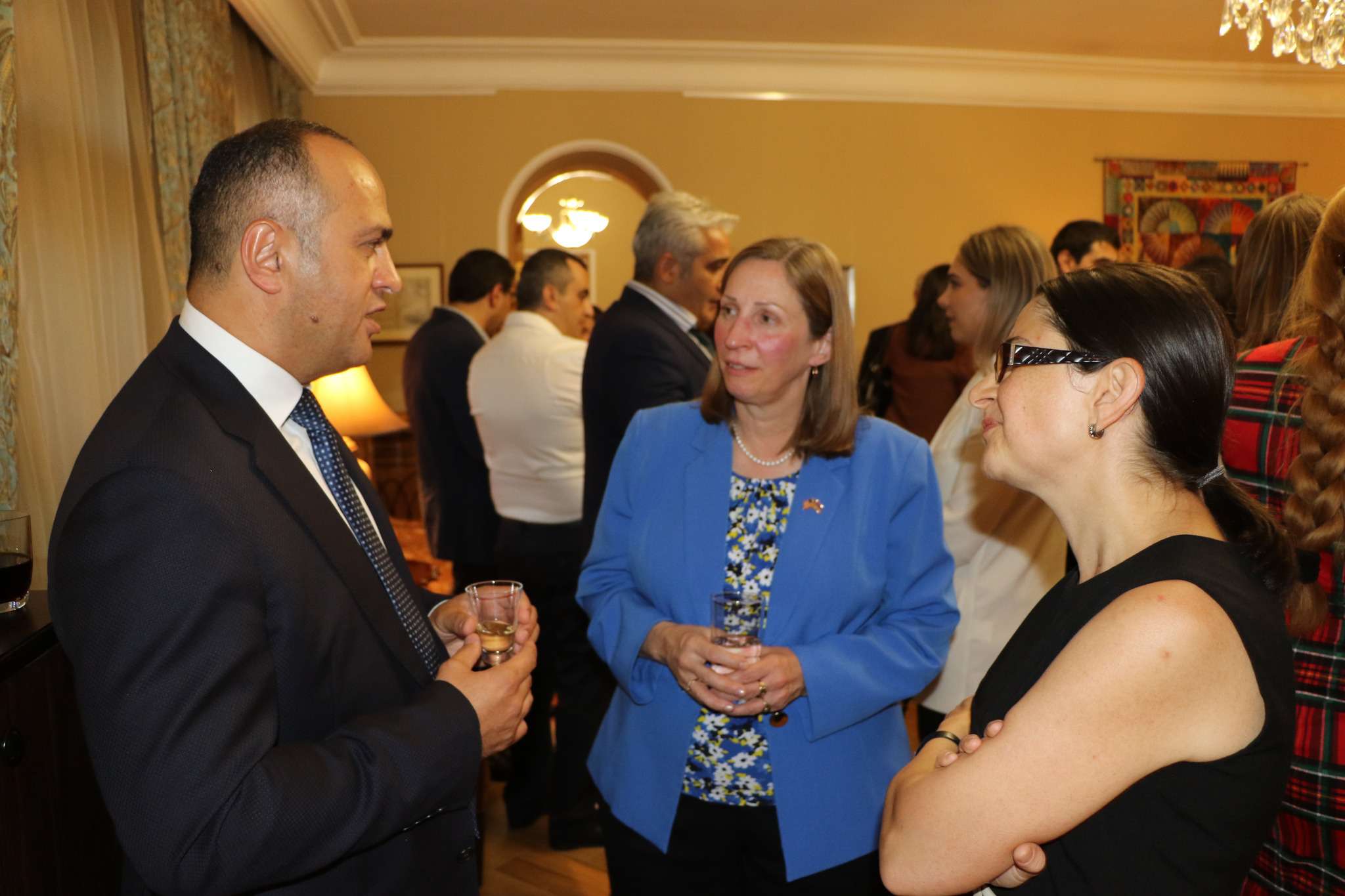 ՀՀ-ում ԱՄՆ դեսպանն իր կեցավայրում ընդունել է հայաստանյան իրավապահներին