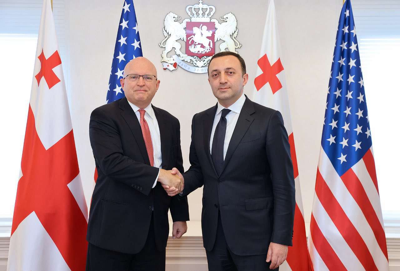 Ricker and Gharibashvili spoke about their participation in the mediation between Armenia and Azerbaijan