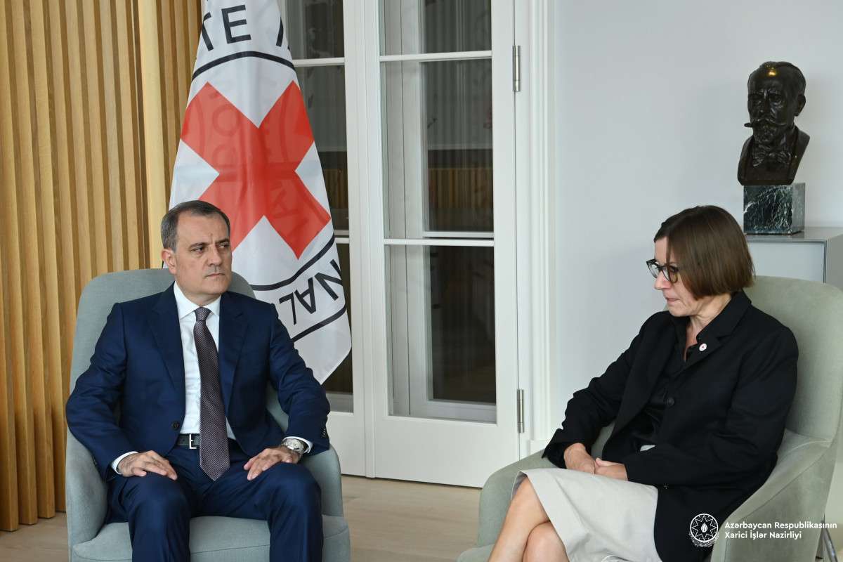 Բայրամովը հանդիպել է «Կարմիր խաչի» միջազգային կոմիտեի նախագահին