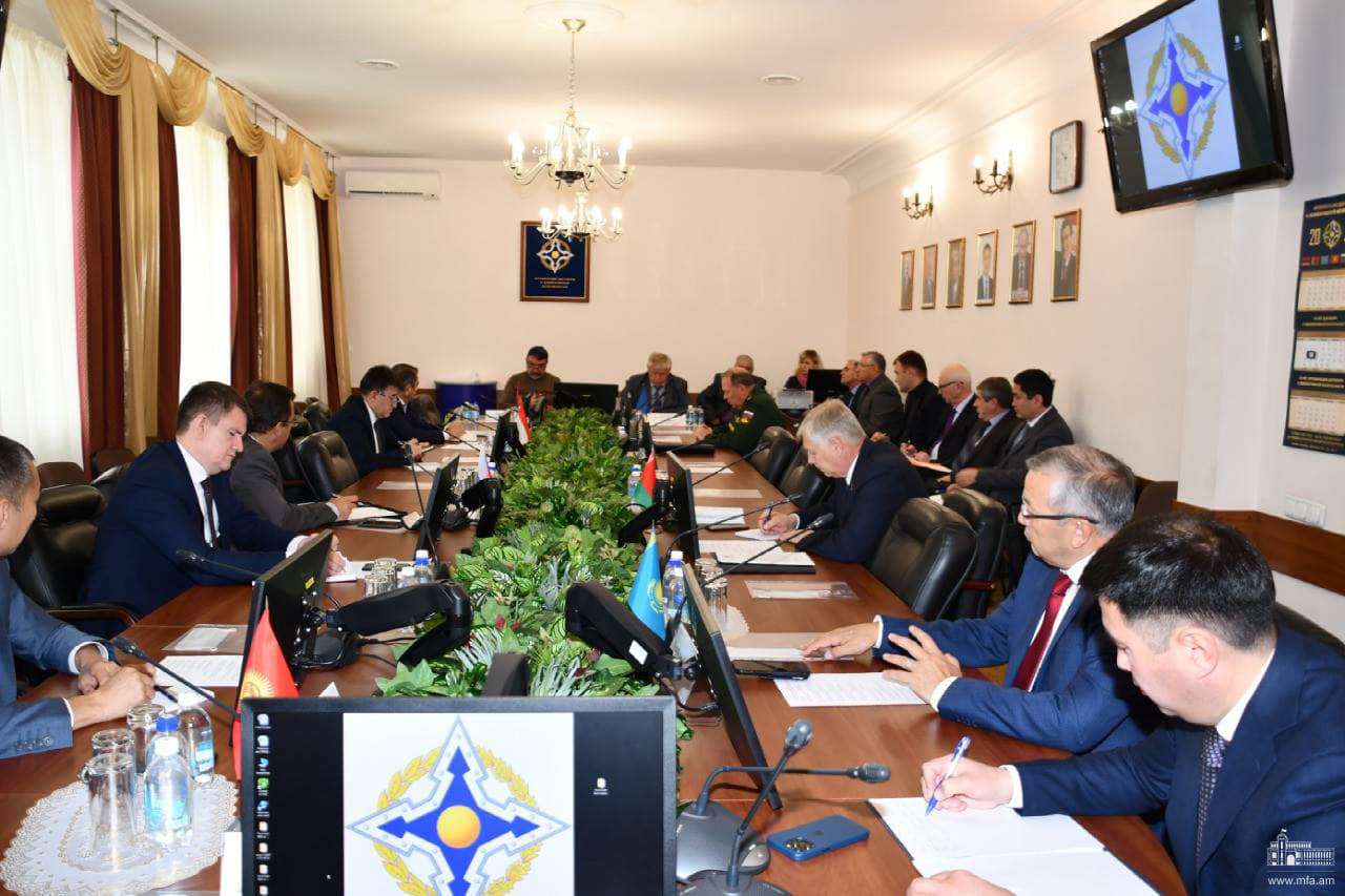 An extraordinary session of the CSTO Permanent Council took place.