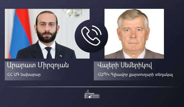 ԱԳ նախարարը ՀԱՊԿ գլխավոր քարտուղարին է ներկայացրել սահմանին ստեղծված իրավիճակը