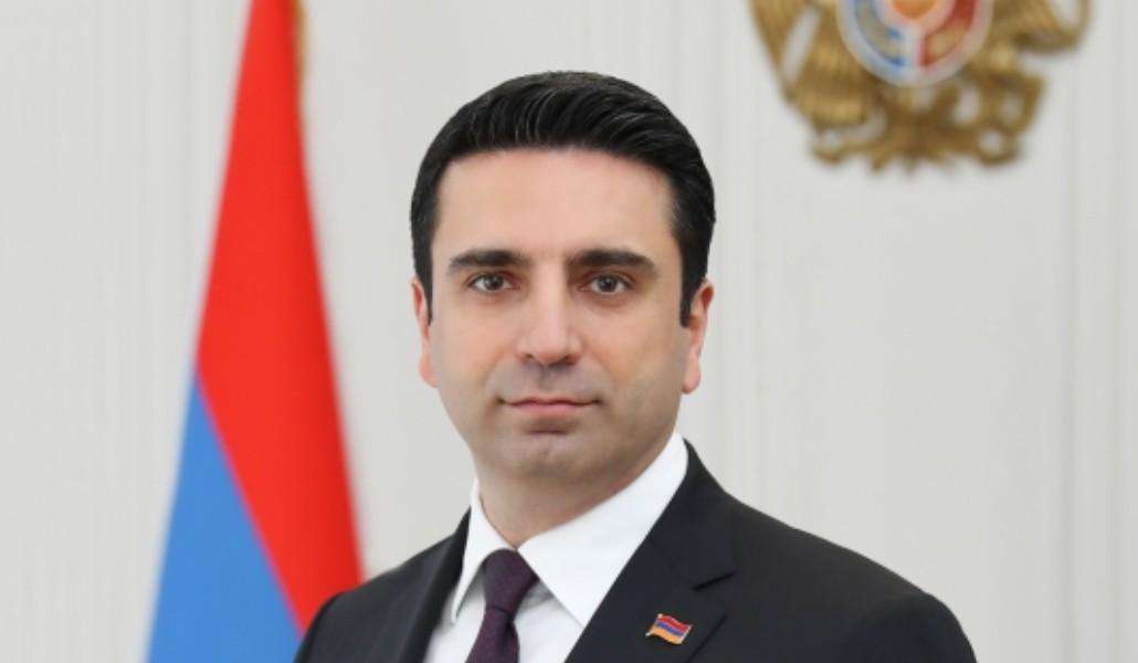 Alen Simonyan officially addressed international partners