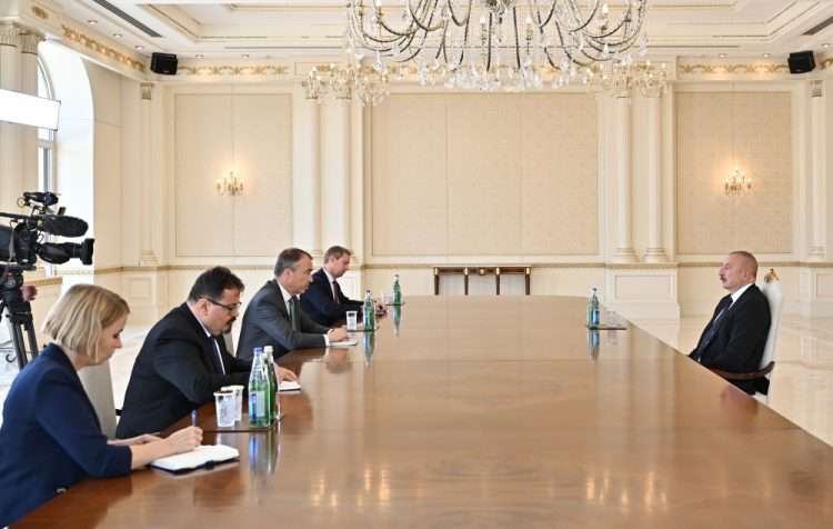 Ilham Aliyev received EU Special Representative for South Caucasus Toivo Klaar