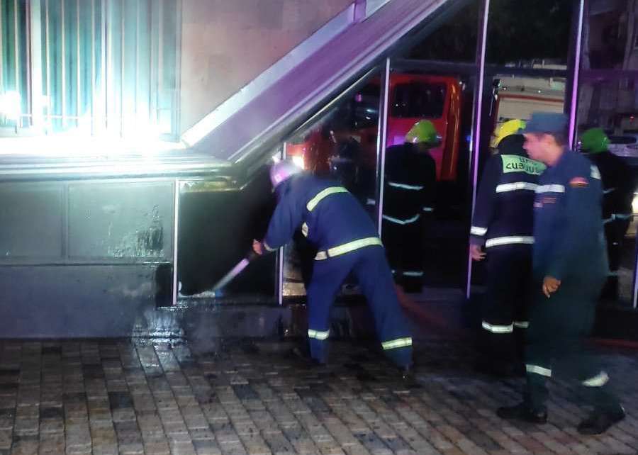 Վարդանանց փողոցում գտնվող ռեստորաններից մեկում հրդեհ է բռնկվել