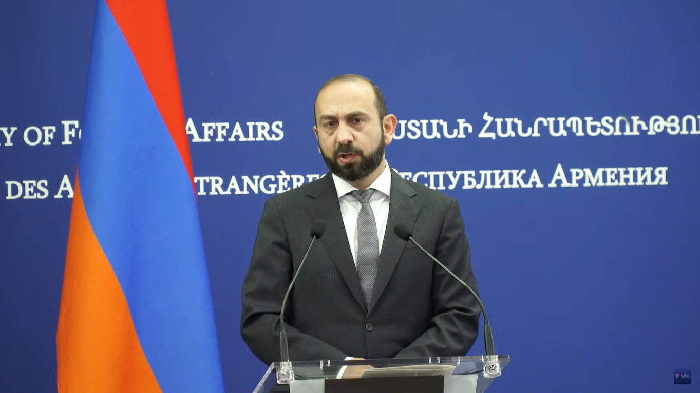 "We are ready to sign the peace agreement." Ararat Mirzoyan