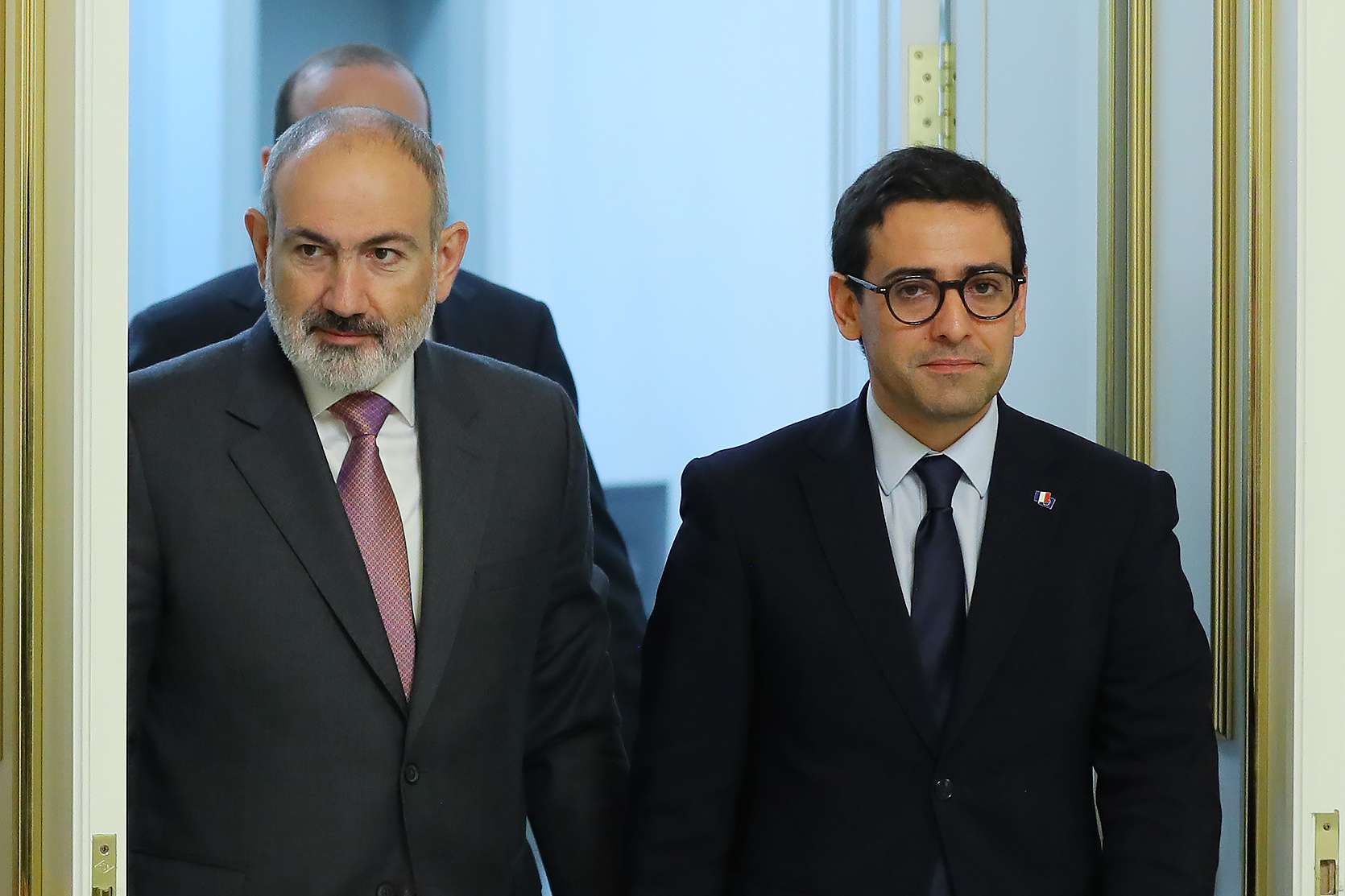 "We highly appreciate the support of France." Prime Minister