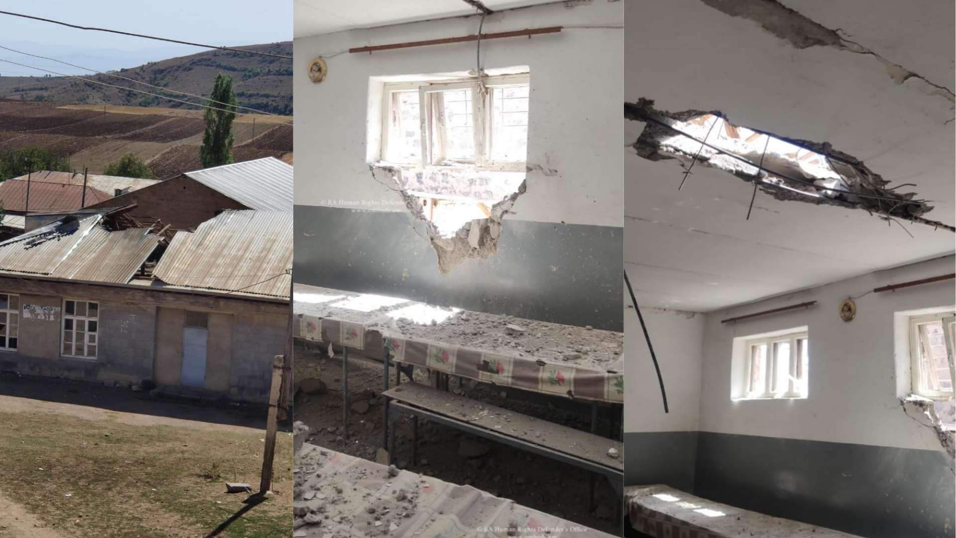 Thirteen shells were fired in the Vaghatur community. HRD of RA