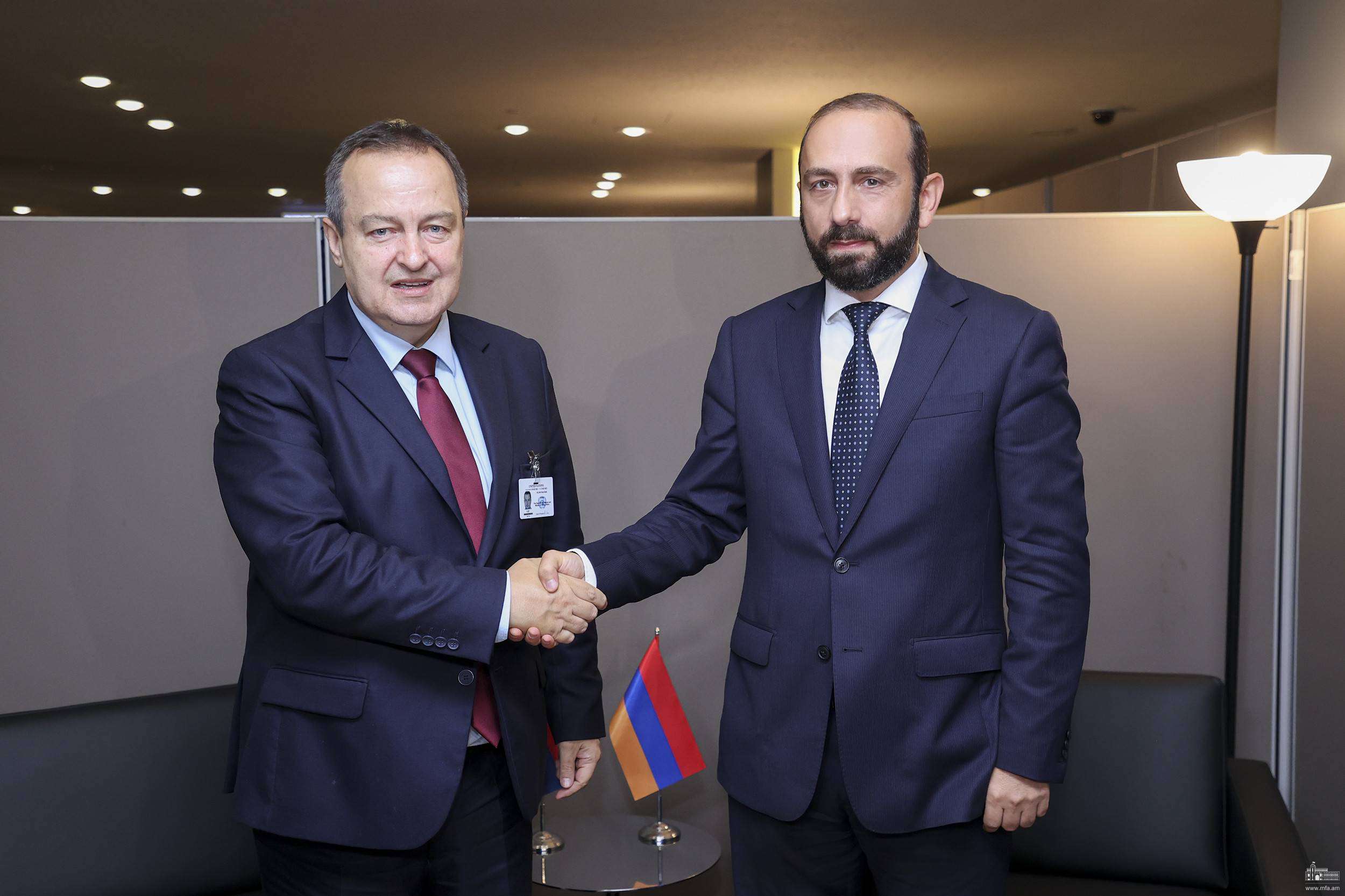 Հայաստանի և Սերբիայի ԱԳ նախարարները քննարկել են տարածաշրջանային կայունությանը վերաբերող հարցեր
