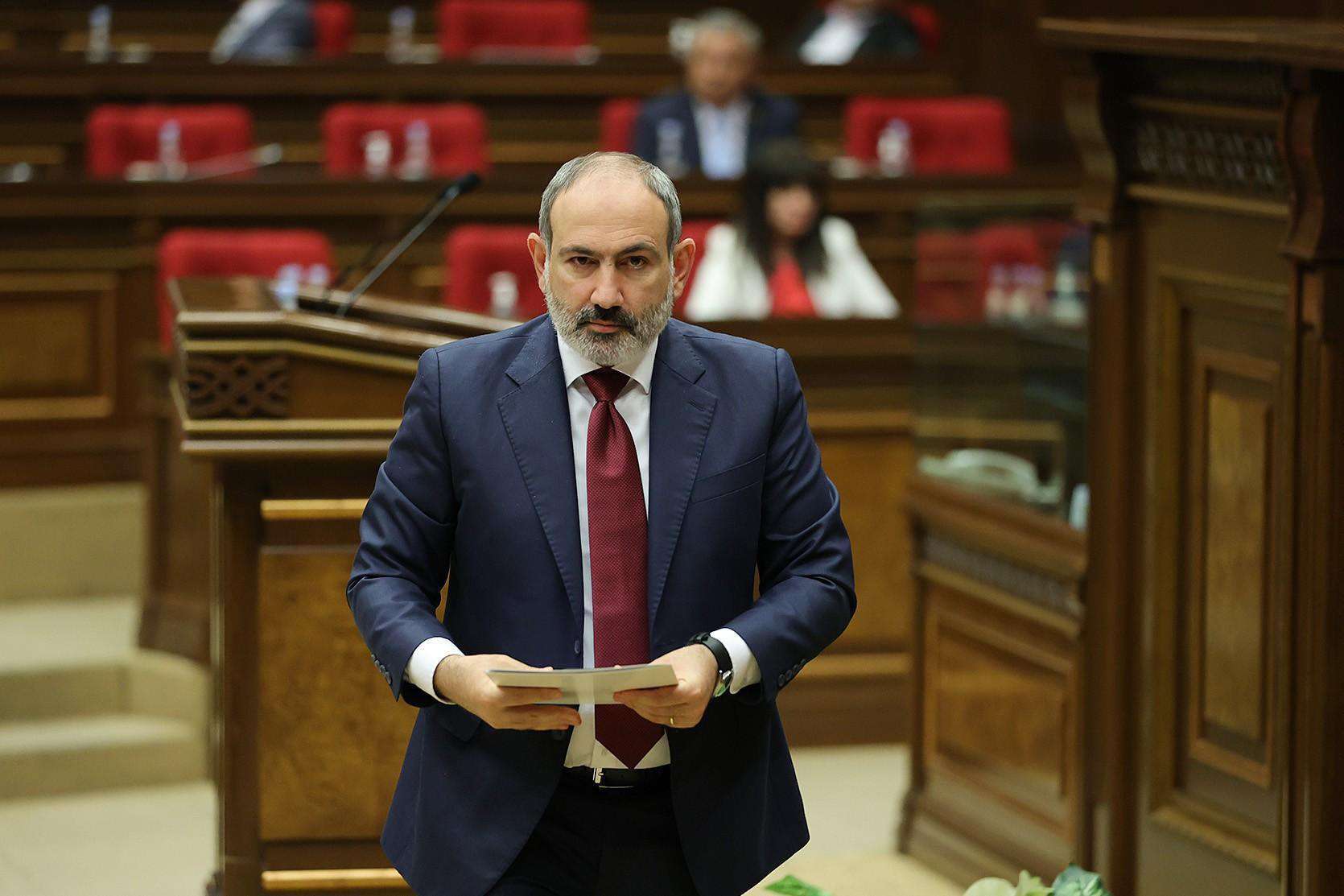 "This is an obvious territorial claim against Armenia." Nikol Pashinyan (VIDEO: