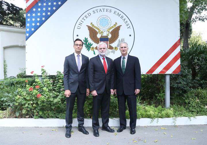 Armenian-Azerbaijani relations were discussed with US officials in Baku