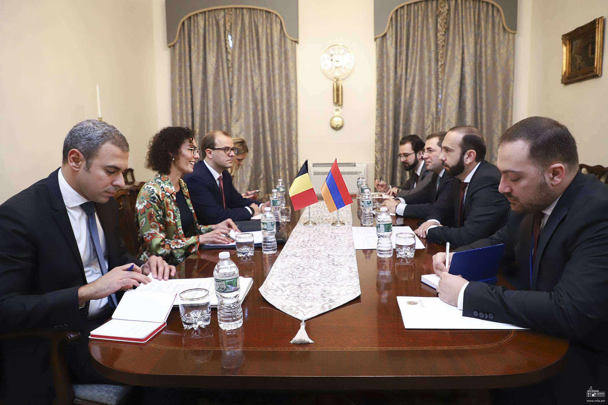 Արարատ Միրզոյանը և Բելգիայի ԱԳ նախարարը կարևորել են հրադադարի ռեժիմի պահպանումը