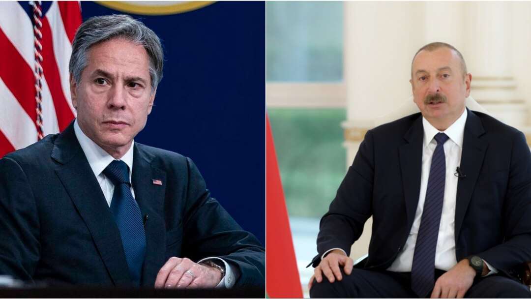 Blinken called on Aliyev to immediately stop military operations in Nagorno-Karabakh