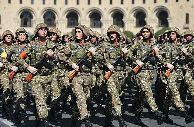 "We already have usable weapons of domestic production in the army." Mkhitar Hayrapetyan (VIDEO)
