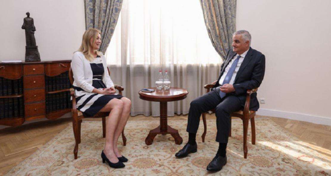 Հանդիպել են Մհեր Գրիգորյանը և Նիդերլանդների դեսպանը