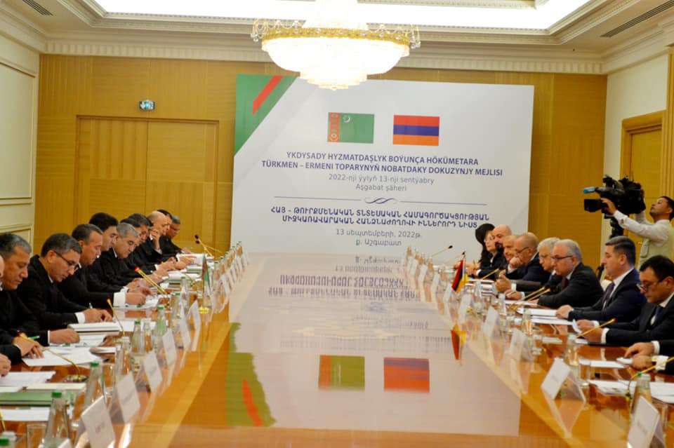 ՀՀ և Թուրքմենաստանի միջև տնտեսական համագործակցության միջկառավարական հանձնաժողովի 10-րդ նիստը կանցկացվի Երևանում