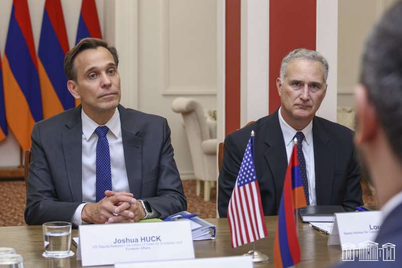 Rubinyan discussed the Armenia-Turkey settlement process with the US official