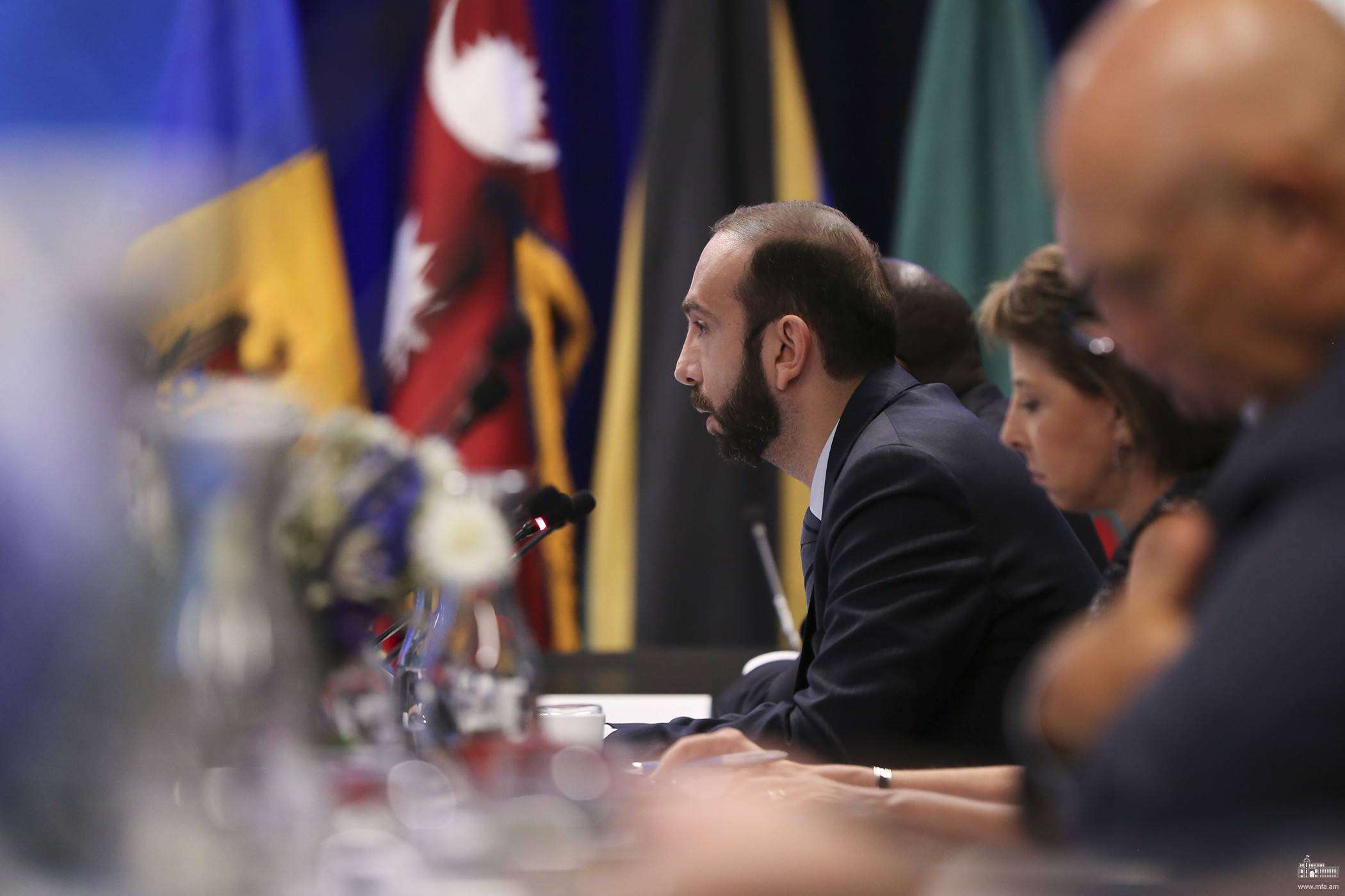 The Foreign Minister called on the international community to support Armenian democracy