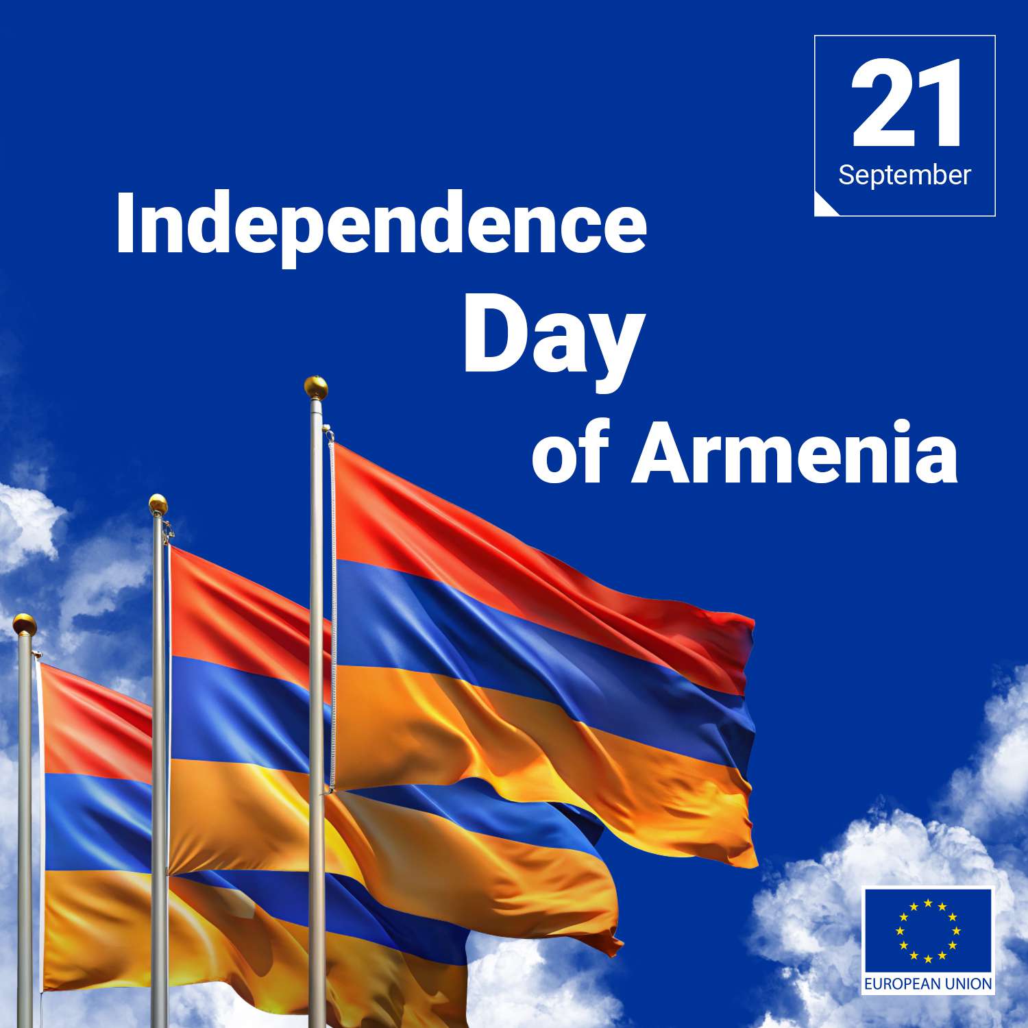 The EU delegation in Armenia congratulated