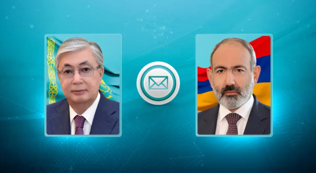 Kasim-Jomart Tokaev congratulated Nikol Pashinyan