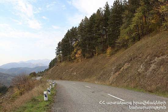 Motorways are passable on the territory of RA